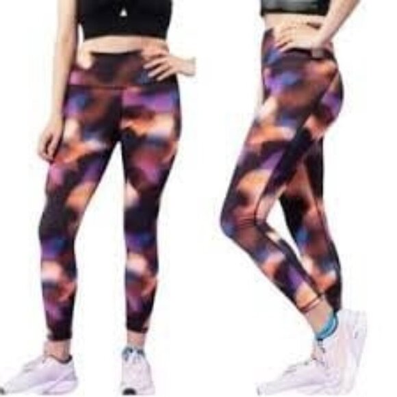 Fabletics Define PowerHold High Waisted 7/8 Leggings Meltdown NEW XL Gym Yoga - Picture 1 of 6
